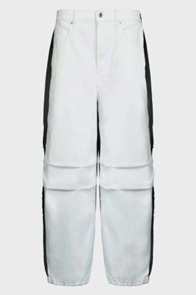 ALEXANDER WANG Two-Tone Cargo Jeans