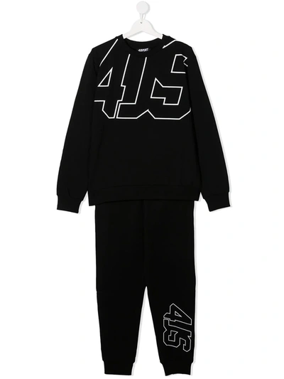 CESARE PACIOTTI 4US LOGO TRACKSUIT SET