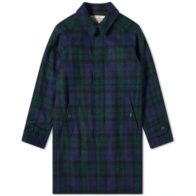 BEAMS Beams Plus Harris Tweed Balmacaan Coat