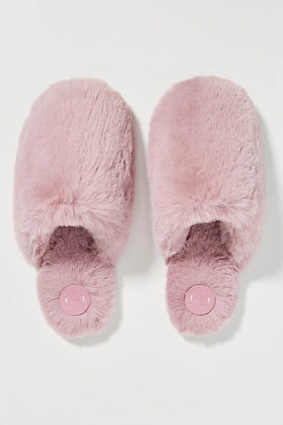 ANTHROPOLOGIE SADIE FAUX FUR SLIPPERS