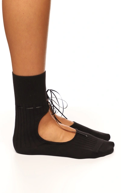 SIMONE ROCHA WOMEN'S CUT OUT ANKLE SOCKS