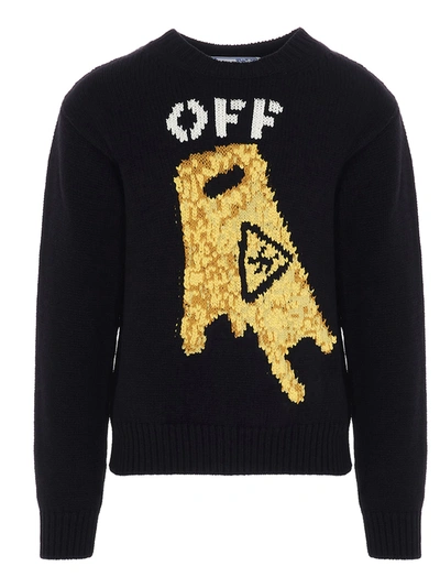OFF-WHITE OFF-WHITE PASCAL WET FLOOR SWEATER