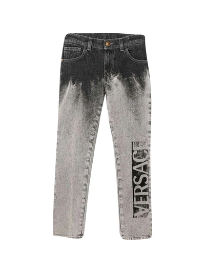 YOUNG VERSACE GRAY JEANS YOUNG