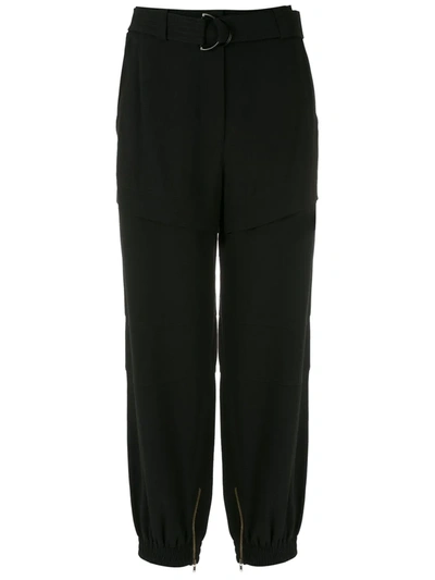 NK BELTED STRAIGHT TROUSERS