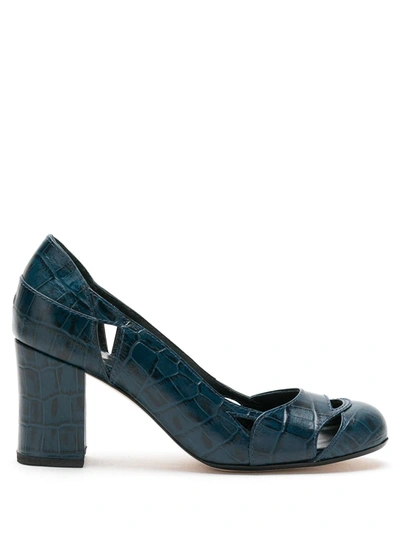 SARAH CHOFAKIAN BRUXELAS LEATHER SHOES