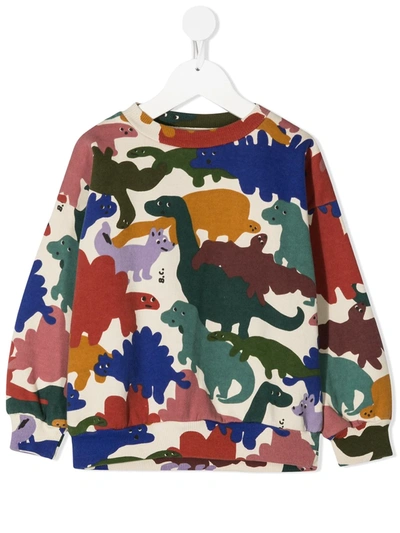 BOBO CHOSES DINOSAUR PRINT SWEATSHIRT