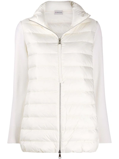 MONCLER DOWN-FEATHER ZIP-UP JACKET