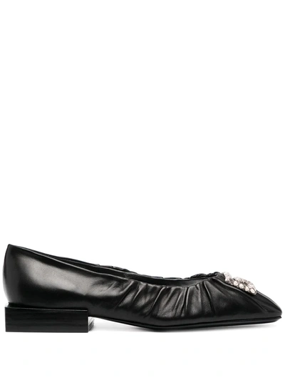 GIVENCHY LEATHER BALLERINA SHOES
