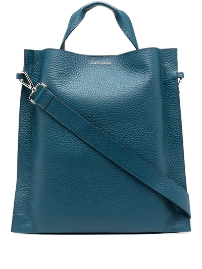ORCIANI LARGE LEATHER TOTE BAG