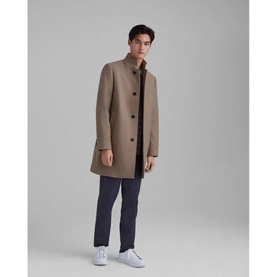 CLUB MONACO LOUKAS FUNNEL NECK COAT