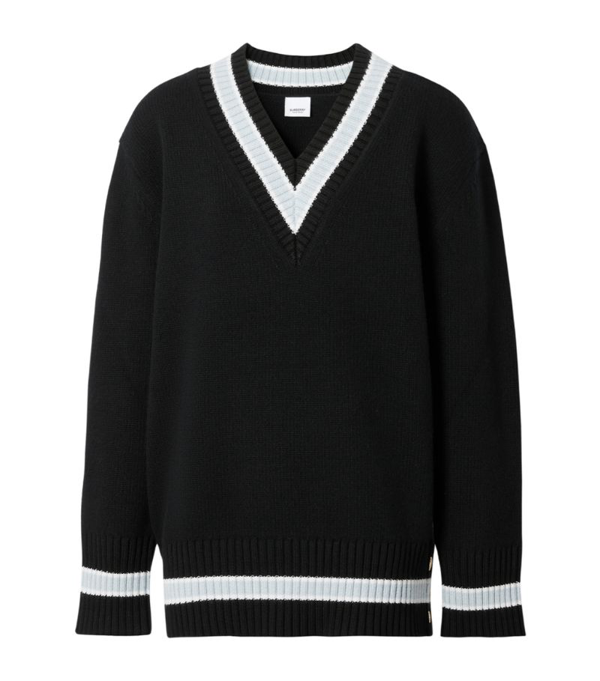 Shop Burberry V-neck Sweater