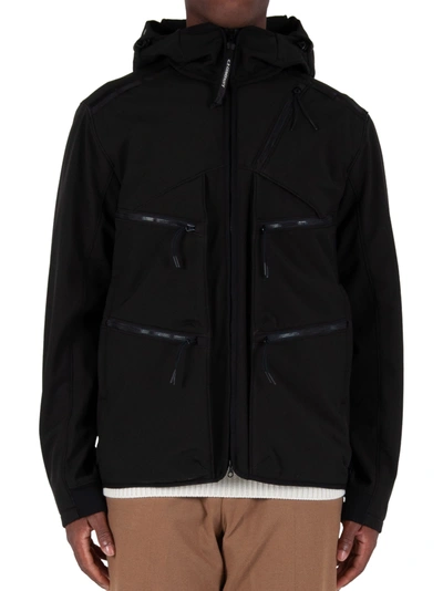 C.P. COMPANY SHELL GOGGLE HOOD UTILITY JACKET