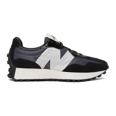 NEW BALANCE NEW BALANCE GREY AND BLACK 327 SNEAKERS
