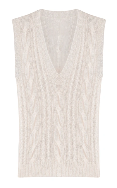 ANNA OCTOBER VIENNE SHEER KNIT TOP