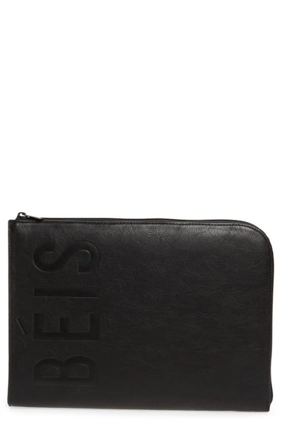 BEIS THE FAUX LEATHER LAPTOP SLEEVE