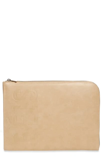 BEIS THE FAUX LEATHER LAPTOP SLEEVE