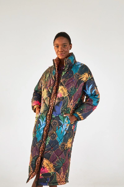 FARM RIO JUNGLE POP PUFFER