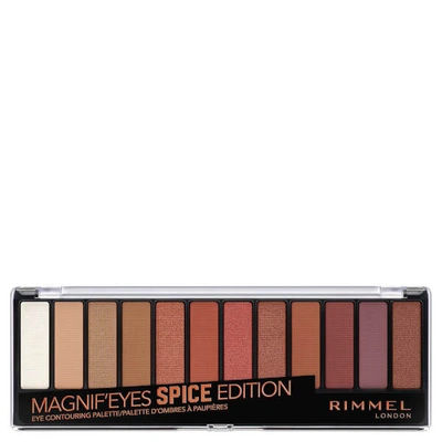 RIMMEL LONDON - RIMMEL LONDON MAGNIF'EYES 12 PAN EYESHADOW PALETTE - #005 SPICE