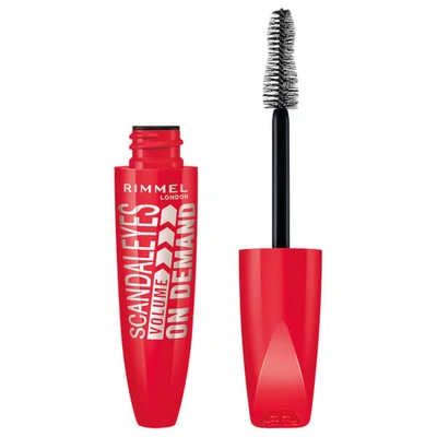 RIMMEL SCANDAL'EYES VOLUME ON DEMAND MASCARA 12ML (VARIOUS SHADES) - BLACK/BROWN