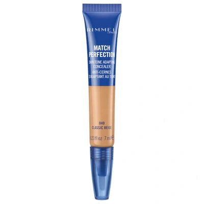 RIMMEL MATCH PERFECTION CONCEALER 7ML (VARIOUS SHADES) - CLASSIC BEIGE