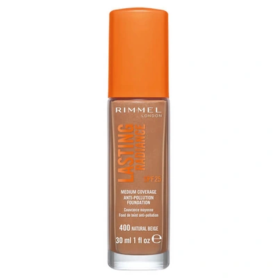 RIMMEL LASTING RADIANCE FOUNDATION (VARIOUS SHADES) - NATURAL BEIGE