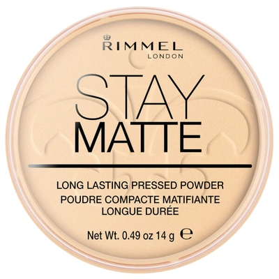 RIMMEL STAY MATTE PRESSED POWDER - TRANSPARENT