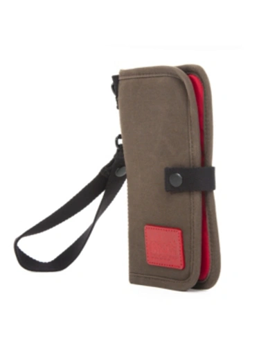 MANHATTAN PORTAGE WAXED NYLON CONTINENTAL WALLET