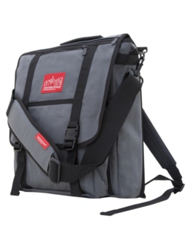MANHATTAN PORTAGE COMMUTER LAPTOP BAG WITH BACK ZIPPER