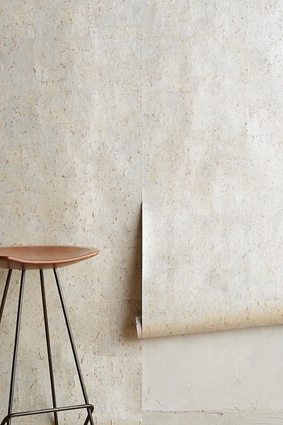 YORK WALLCOVERINGS METALLIC CORK WALLPAPER