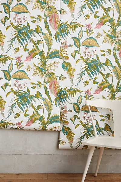 YORK WALLCOVERINGS FIJI GARDEN TROPICAL WALLPAPER