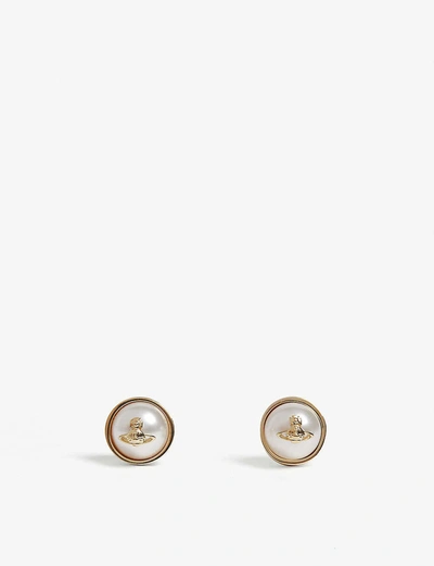 VIVIENNE WESTWOOD JEWELLERY MENS VIVIENNE WESTWOOD JEWELLERY OLGA ORB SIGIL EARRINGS