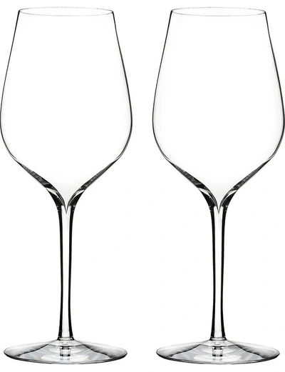 WATERFORD ELEGANCE SAUVIGNON BLANC WINE GLASSES SET OF TWO