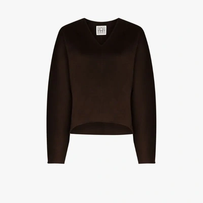TOTÊME RENNES CASHMERE AND WOOL SWEATER