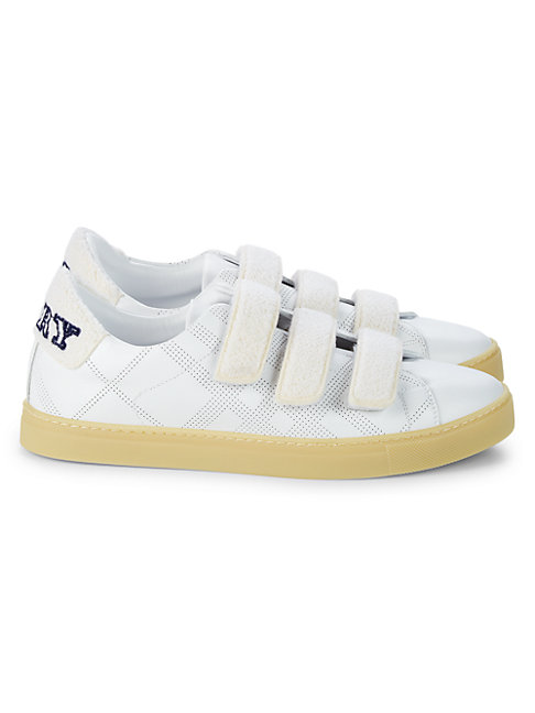 burberry velcro sneakers