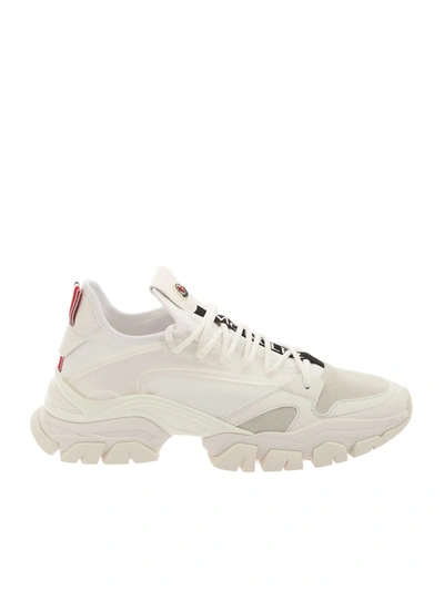 MONCLER TREVOR SNEAKERS IN WHITE