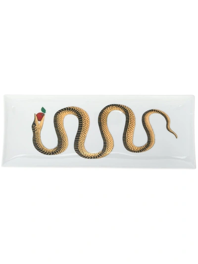 FORNASETTI SERPENTE SERVING TRAY (40CM)