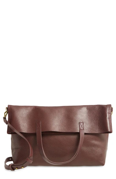 MADEWELL THE FOLDOVER TRANSPORT TOTE