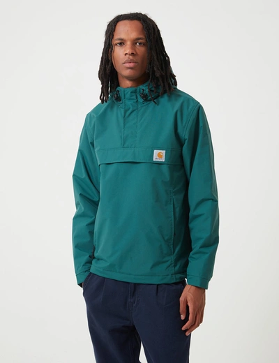 Carhartt half zip green hotsell