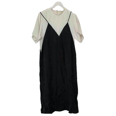 MARA HOFFMAN BLACK SILK DRESS