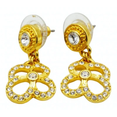 SWAROVSKI FIT GOLD GOLD PLATED EARRINGS