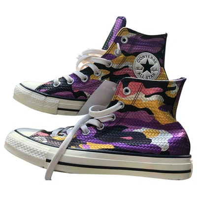 CONVERSE CLOTH TRAINERS