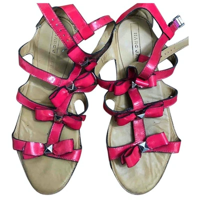 MARC BY MARC JACOBS PINK LEATHER SANDALS
