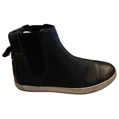 TIMBERLAND LEATHER ANKLE BOOTS