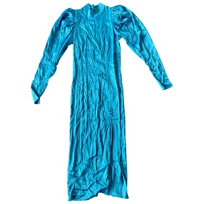 ROTATE BIRGER CHRISTENSEN BLUE DRESS