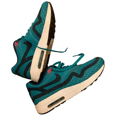 NIKE AIR MAX  TURQUOISE CLOTH TRAINERS