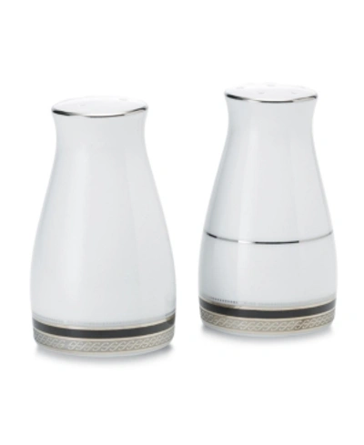 NORITAKE DINNERWARE, AUSTIN PLATINUM SALT & PEPPER