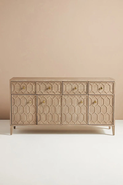 ANTHROPOLOGIE TEXTURED TRELLIS BUFFET