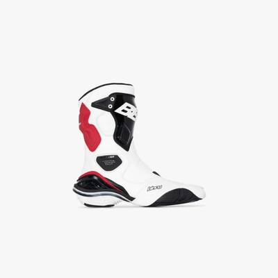 Balenciaga Tyrex Leather Biker Boots - Men's - Leather