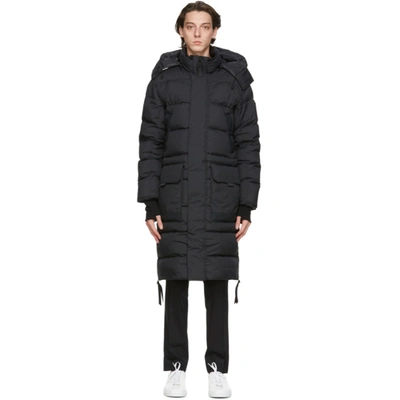 CANADA GOOSE BLACK 'BLACK LABEL' WARWICK PARKA