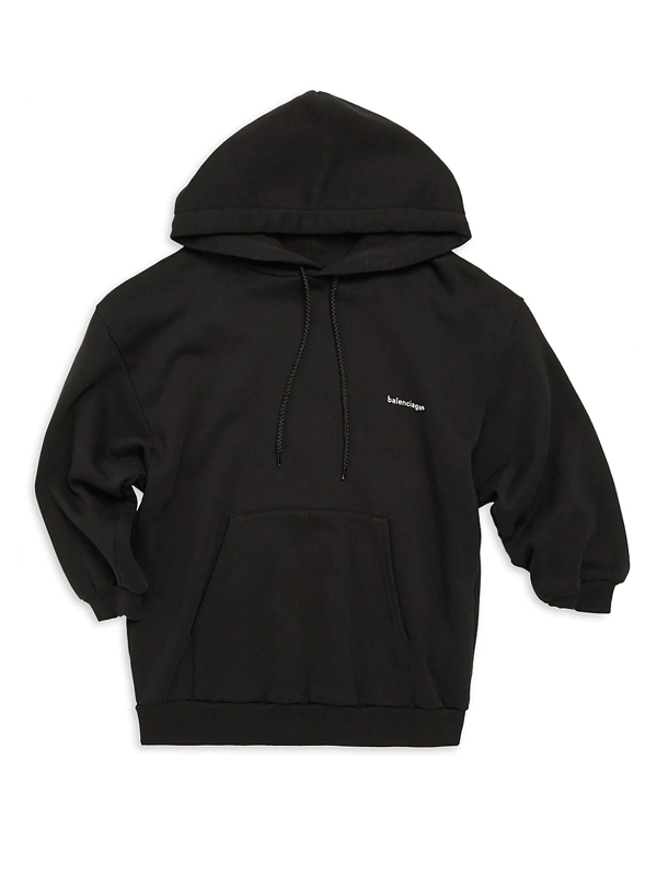 balenciaga mini logo hoodie